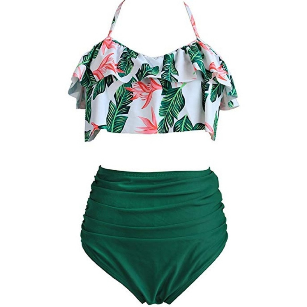 Flounce Swimsuit 2 Piece